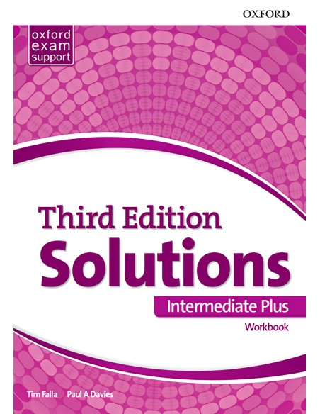Solutions intermediate plus Workbook 3ªed